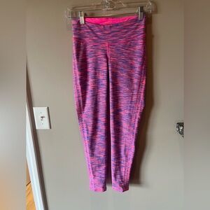 Lilly Pulitzer Luxletic xs leggings pink blue purple great condition